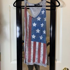 American Flag Tank Top